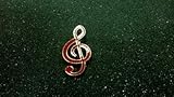 Mega Music MINI PINS - Clave de Sol Color Roja (350160)