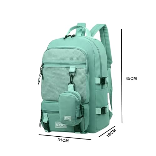 Mochila Multifuncional Unissex, Espaçosa, Versátil para Viagens, Trabalho e Lazer, Cor Rosa
