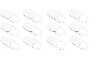 Thin and Effective White Webcam Cover - Superior Privacy and Security for Your Devices