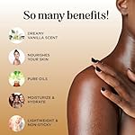 Vanilla Sensual Massage Oil for Couples - Irresistible Full Body Massage Oil for Date Night with Smooth Gliding Coconut and Sweet Almond Oil with Dreamy Vanilla Scent - Non GMO Gluten Free and Vegan - Image 3