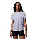Columbia Women's PFG Freezer Short Sleeve Tee, Twilight, Medium