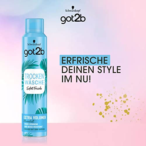 Got2b - Shampoo a secco, volume, 200 milliliters