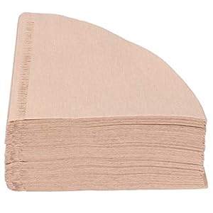 Koffiefilter papier, 100 stuks wegwerp Coffer filters natuurlijke kegel vormige ongebleekte koffie filter geschikt voor…