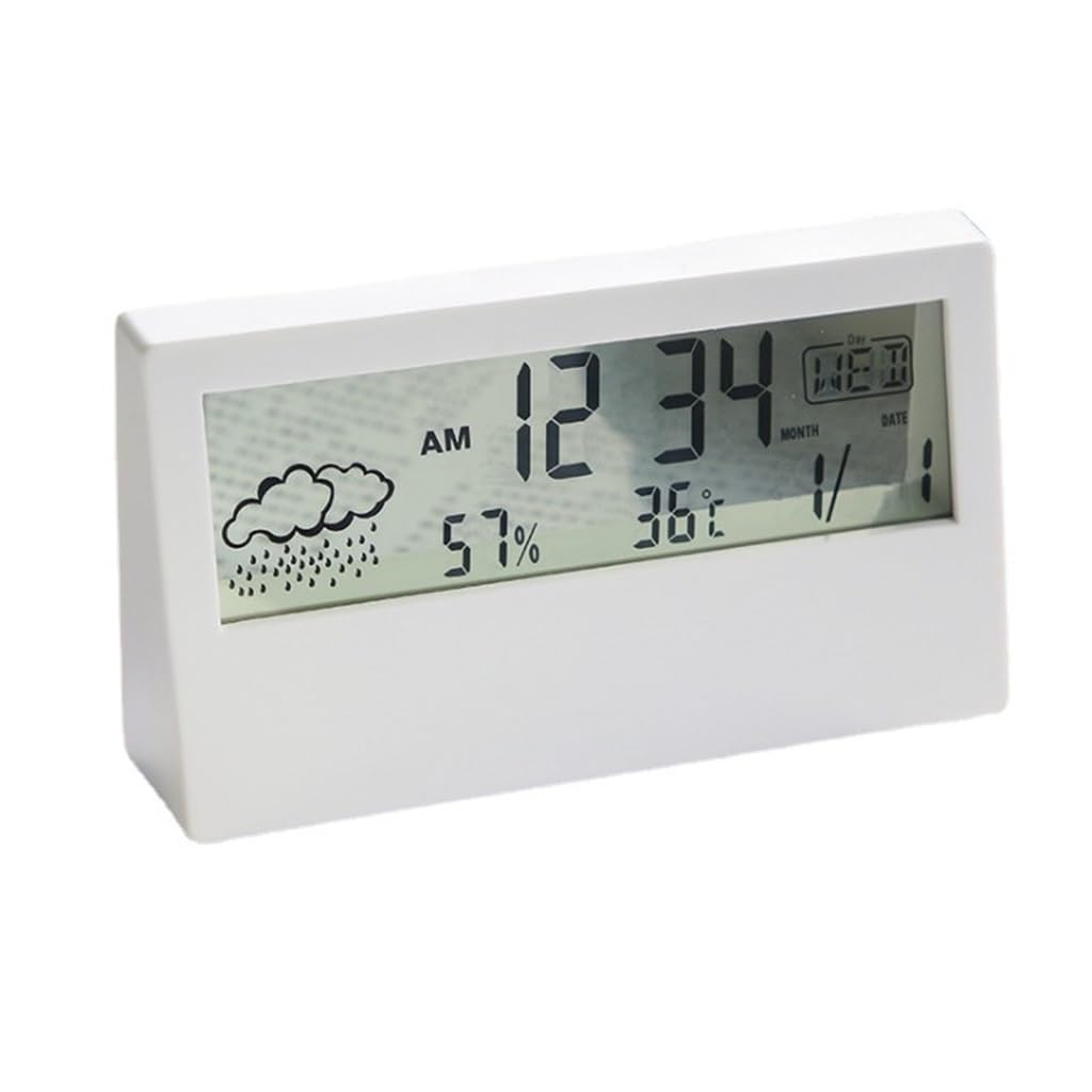 Digital Clock Multifunctional Weather Electronic Alarm with Temperature and Humidity