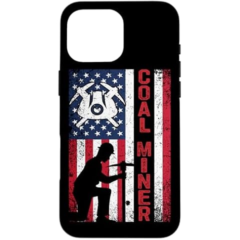 Coal Mining iPhone 16 Pro Max Case Cover