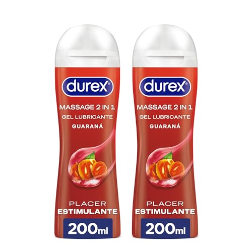 Durex Lubricante Massage Estimulante 200ml x 2 Unidades