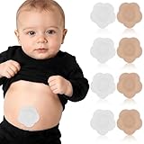 CORHAD Parches para Ombligo 200 Unidades Transpirable Diseño Flexible, Material No Tejido, para Hombres y Mujeres en Cuidado del Abdomen