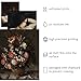 ANERZA 16 PCS Dark Academia Room Decor, Gothic Home Decor, Moody Wall Art Prints for Bedroom, Witchy Posters for Room Aesthetic, Wall Collage Kit Pictures for Living Room, Halloween Dorm Gallery Decor