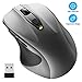 Produktbild WisFox Kabellose Maus, 2,4 G in voller Größe Kabellose Computermaus ergonomische Maus 6 Tasten Laptop-Maus USB-Maus mit Nano-Empfänger 5-Level-DPI-einstellbare schnurlosedrahtlose Mäuse für Windows