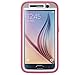 OtterBox Defender Series Case for Samsung Galaxy S6 - Case Only (No Holster) Non-Retail Packaging - Hibiscus Pink/White