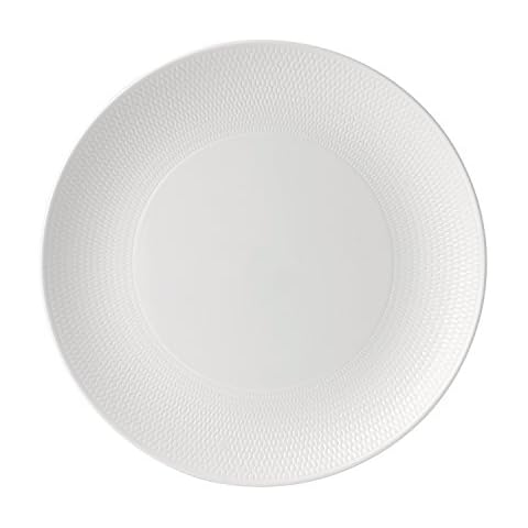 Wedgwood Gio 11" Dinner Plate, Bone China Cover
