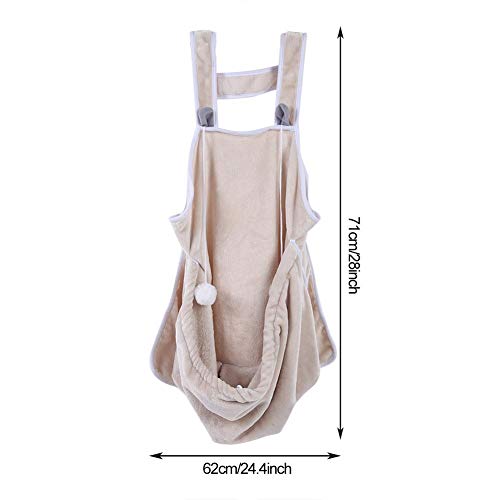 HEEPDD Saco de dormir para transporte de gatos e gatos, de lã coral de lã de coral, saco de dormir a