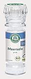 Lebensbaum Meersalz,Bio-Salzmischung aus mediterranen Salzgärten, Salz im Keramikmahlwerk, grob, 100g
