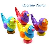 sdazz Bird Whistle Baby Bath Toy | Kids Music Instrumental Bath Toy Baby Educational Toys for Birthday Party Favors Adorable Easter Gift Preschool Reward,Upgrade Version(4 Pack)