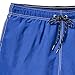Nautica Men's Standard Solid Quick Dry Classic Logo Swim Trunk, Bright Cobalt, Medium