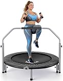 SereneLife 40' Foldable Mini Trampoline - Compact...