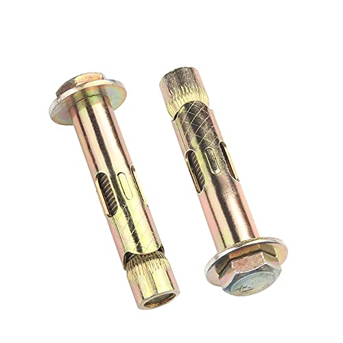 Vite ad espansione, bulloni ad espansione in Acciaio Inossidabile, Viti, Viti, bulloni ad espansione Vite per carichi Pesanti per pareti in Acciaio al Carbonio e Cemento Ancora ad espansione con bul