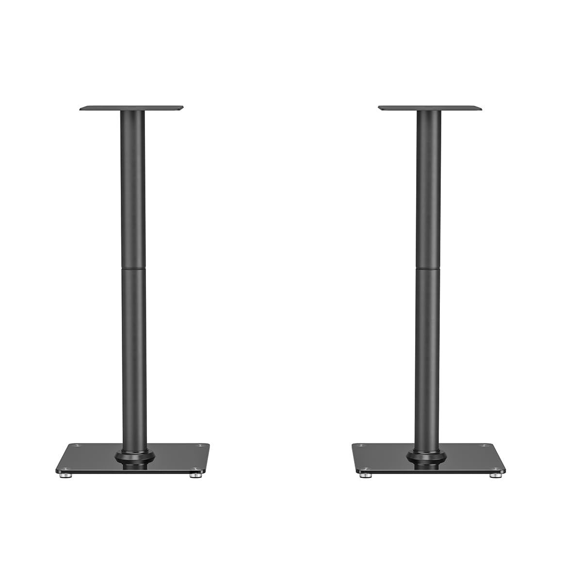 Set di 2 supporti per altoparlanti HS35L portata 25 kg con tappetino anti-vibrazione