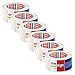 Price comparison product image tesa Indoor Masking Tape, 7 Day Residue Free Removal Painters Tape for Painting and Decorating 50 m x 50 mm - 6 Pack