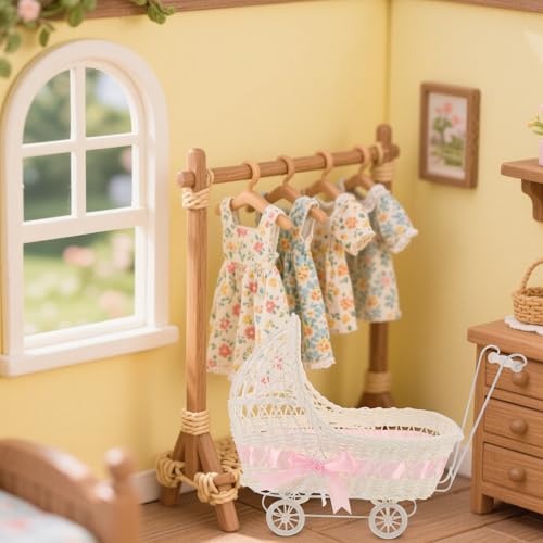 Centre de table baby shower : résolvez votre décoration avec ces paniers poussette - 4