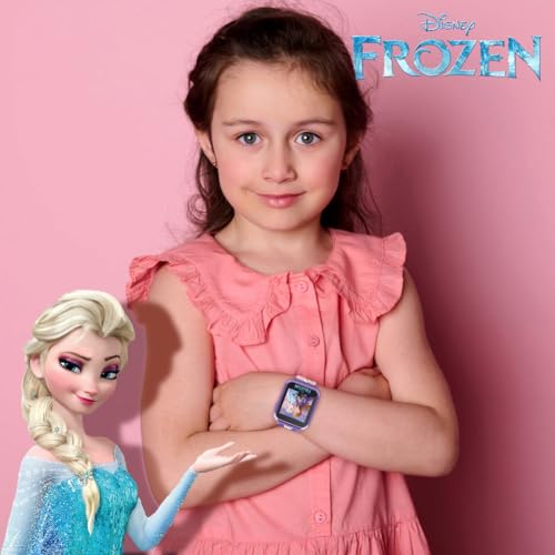 Accutime Kids Disney Frozen Smart Watch with Camera for Kids and Toddlers - Interactive Smartwatch for Boys & Girls with Games, Voice Recorder, Calculator, Pedometer, Alarm, Stopwatch4