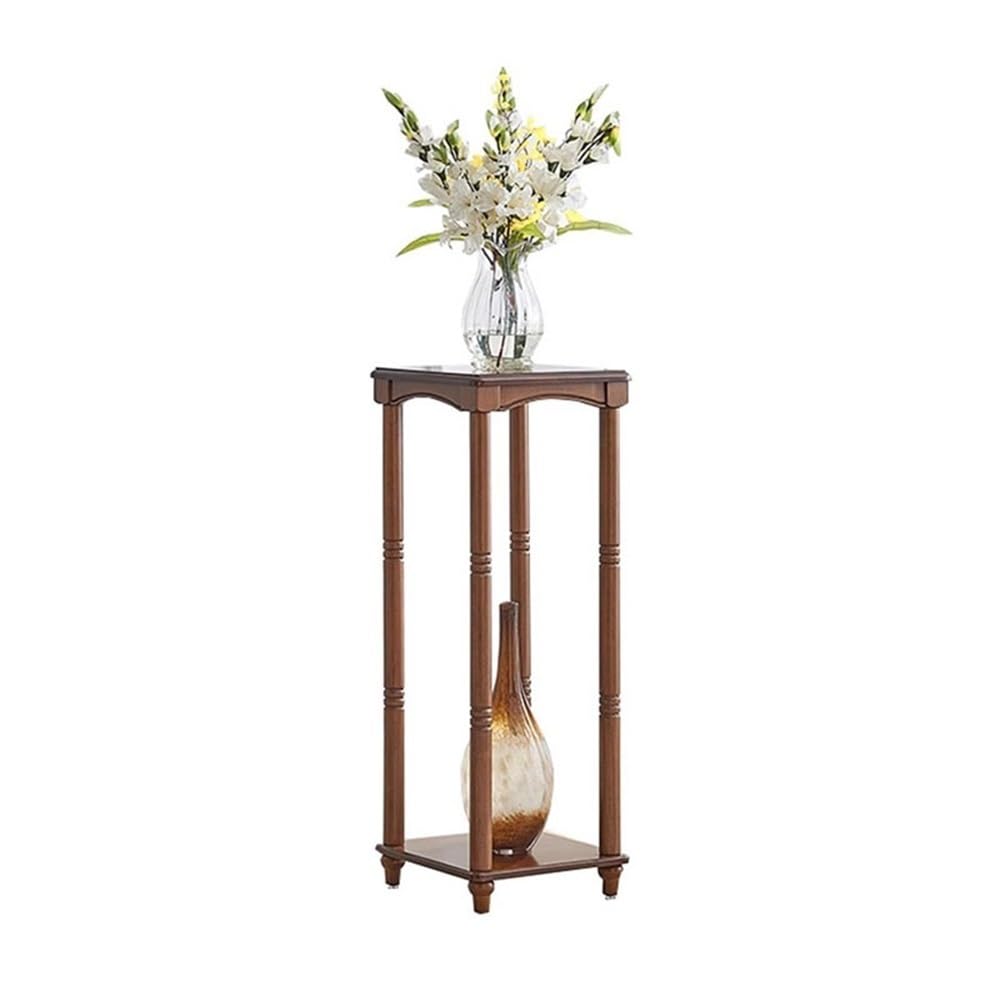 S5b8W3g7 Pedestal Vintage Plant Display Base Wooden Side Table Decor