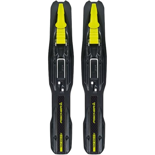 FISCHER Junior's Tour Step-in IFP Winter Sports Tool Free Step-in Fixation Clip Lock Easy to Handle Adjustable Sizes 25-40 Nordic Cross Country Ski Bindings
