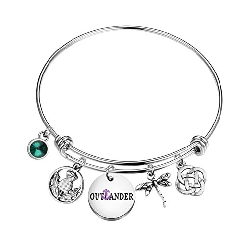 Outlander Charms Bracelet for Outlander TV Show Fans Merchandise (OUTLANDER BR)