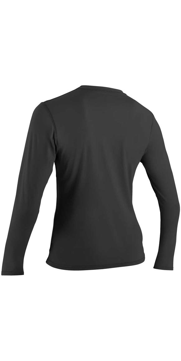 O'NEILL Maglietta da Donna Basic Skins UPF 50+ a Maniche Lunghe Rash Guard, Nero
