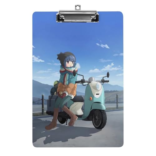 ゆるキャン△ バインダー A4 クリップボード クリップファイル 事務用品 入職プレゼント ファイル 多機能 ファイルボード 伝票ホルダー 書類整理 会議パッド オフィス用品