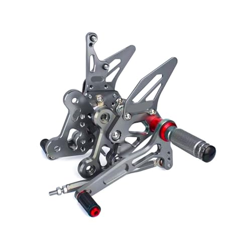 Repose-Pieds Moto Arrière Réglables CNC Pédales GSX-S750 2015-2021