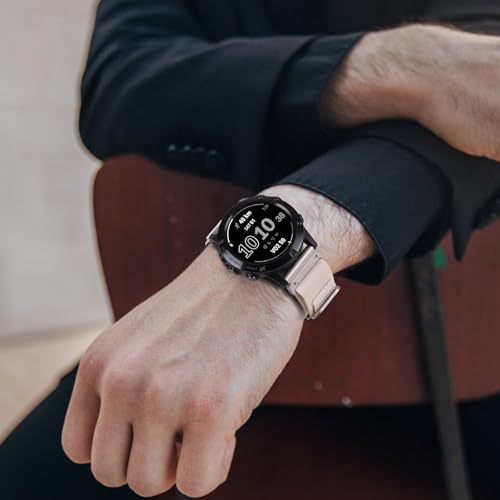 Image of Premium Nylon Strap 22mm for Garmin Forerunner 945, Fenix 5, 6, 7 Smartwatch - Alpine Loop
