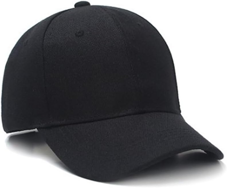 Unisex Hat Plain Curved Sun Visor Hat Outdoor Dustproof Baseball Cap Solid Color Fashion Adjustable Leisure Caps Men Women