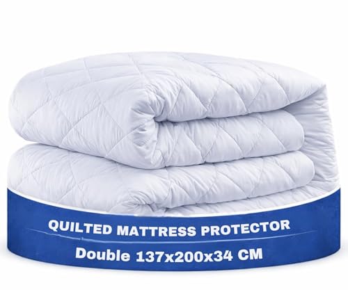 Protège-matelas imperméable doux et alèse 100% microfibre matelassée - 2