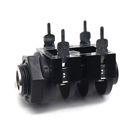 Conector Mono Jack 6.35mm Panel 20 piezas Luomorgo miniatura 3