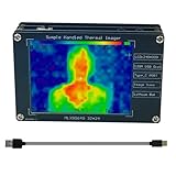 Bequest Mlx90640 Infrared Thermal Imager Portable Infrared Thermal Sensor High Accuracy Camera Temperature Tester Detection Non-Contact Measurement Buillt In Battery.