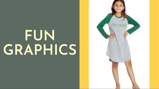 Pijama Harry Potter Niñas - Gryffindor, Manga Raglán, Talla 7/8 Años