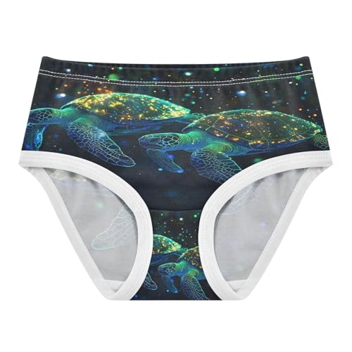 Galaxy Sea Turtles Toddler Girls's Underwear 2T 202b8956