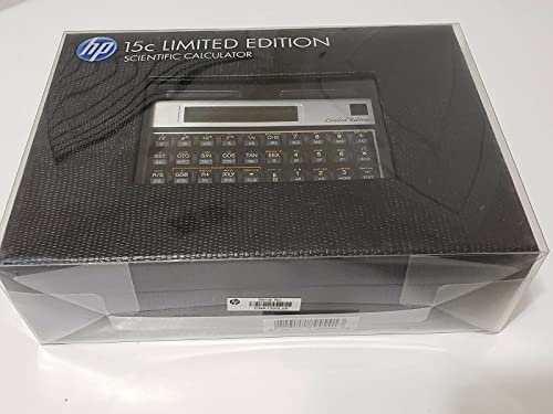 Hp 15C Limited Edition Scientific Calculator #TOP6