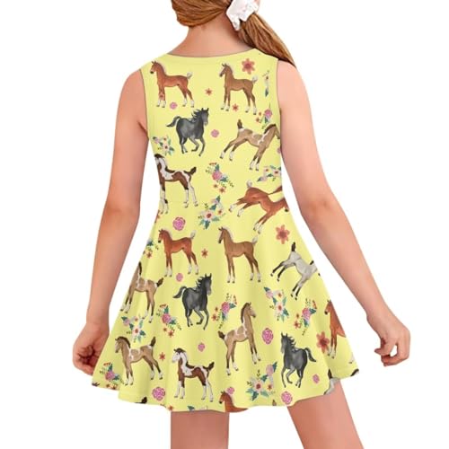 Girls Dresses Sleeveless Dress Cute Toddler Girl Clothes Summer 3-162