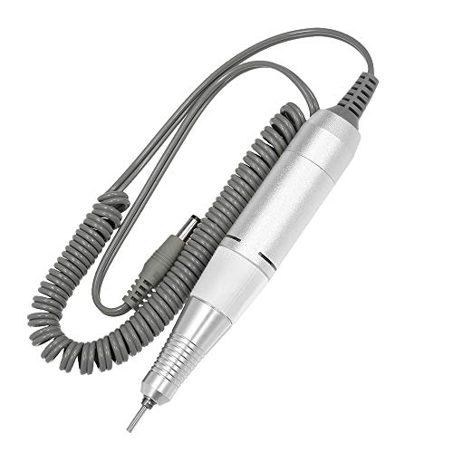 Anself 30000RPM Electric Nail Drill Pen with DC Connector Handle for Professional Manicure and Pedicure
