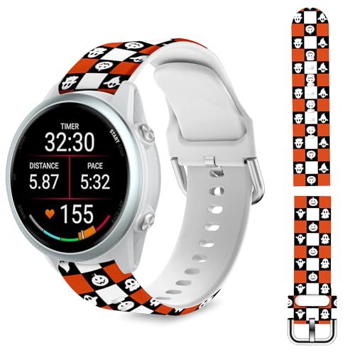 TopPerfekt 18mm oh Garmin Forerunner 265S/255S/Venu 3S/Vivoactive 4S/Vivomove 3SΉ NCbN[X\tgVRXgbvuXbg jp X}[gEHb`p (I