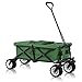 Produktbild SAMAX Bollerwagen Handwagen Kühltasche Gartenwagen Strandwagen Klappbar Faltbarer Bollerwagen Transportwagen Grün