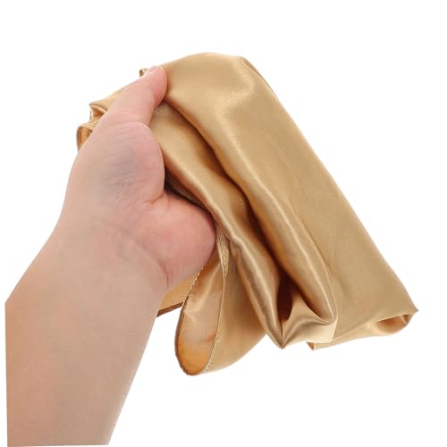 GALPADA Ladies Scarves Women's Silk Head Scarf Solid Wrap Scarf Fashion Accessory Comfortable Material 60x60cm3