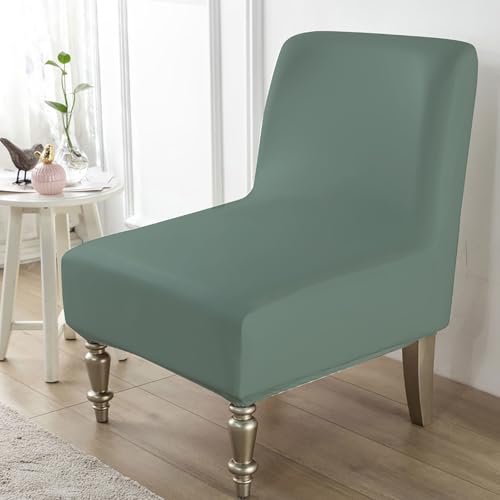 Funda impermeable para silla sin brazos lavable y con elástico inferior 3