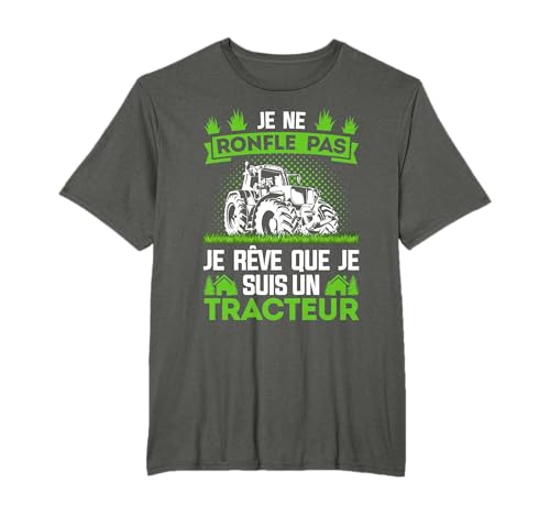 Cadeau De l'Agriculteur Et du Tracteur T-Shirt