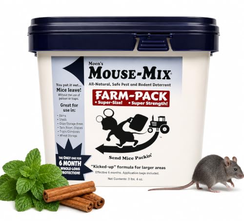 Moen's Farm Pack Rodent Repellent for outdoor pest control