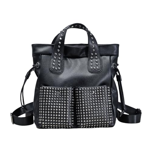 Sac à main œil unique et rivets pour vos sorties urbaines