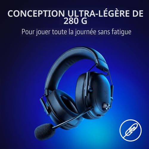 Casque gaming Razer Kabelloses E Sport Gaming Headset HyperSpeed Filaire Sans fil - vue 6