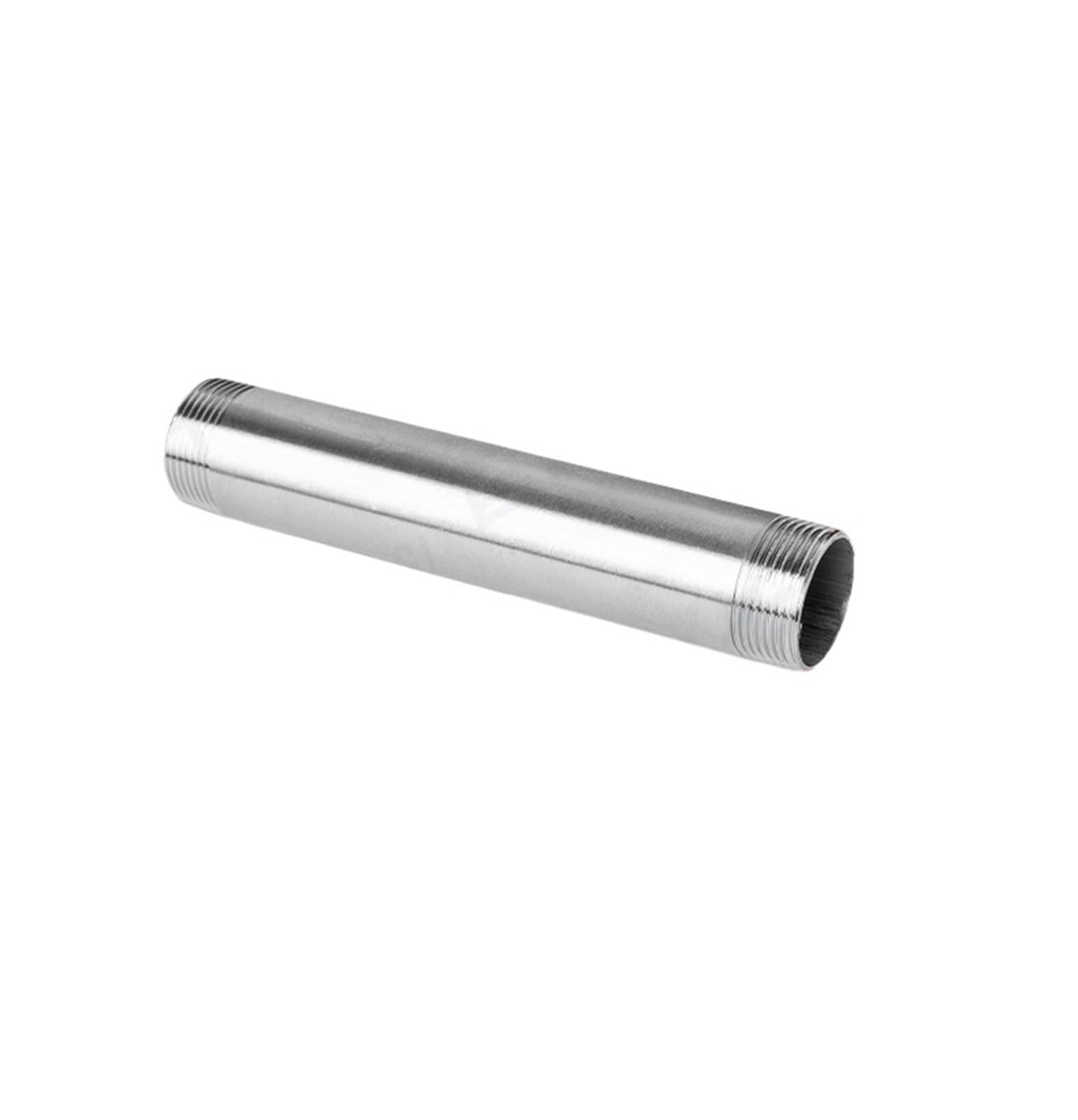 Extension de fil externe double 200mm en acier inoxydable 304 mâle-mâle G1-1/2